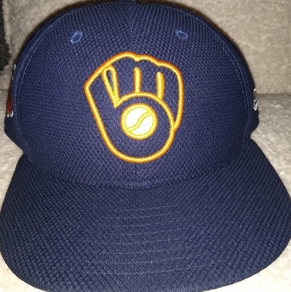 Milwaukee Brewers New Era Fitted Hat